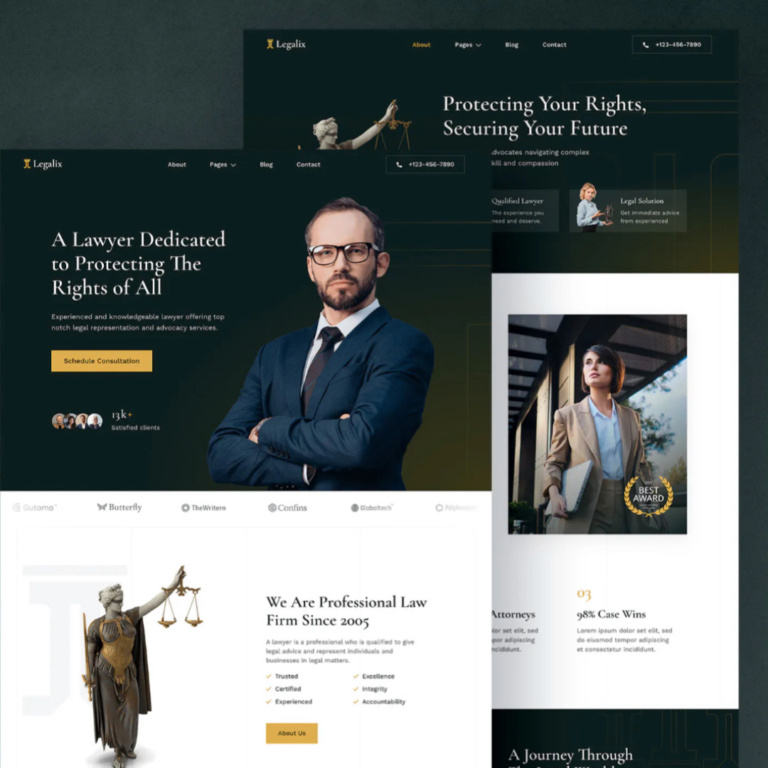 demo 1 - strona dla prawnika